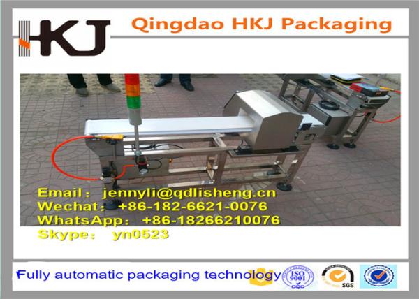 Customized Size Food Metal Detector For Food Packaging / Manufacturing