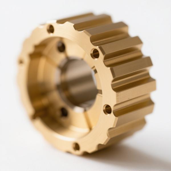 Brass CNC Turning Service High Precision Custom Automobile Engine Parts