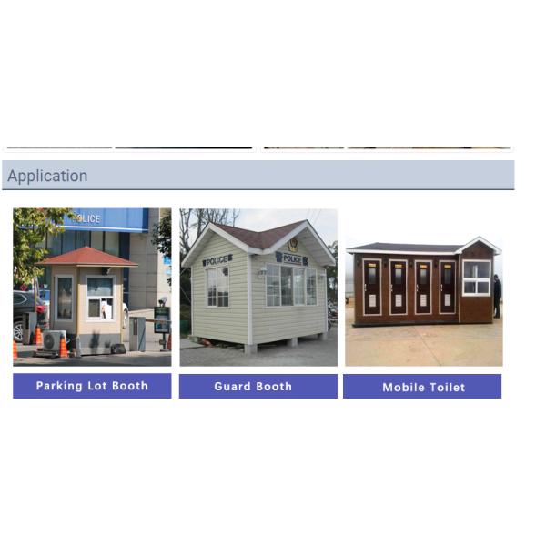 Дом виллы света ISO3834 Q345B стальной с панелью PU, наборами Q235B полуфабрикат домашними