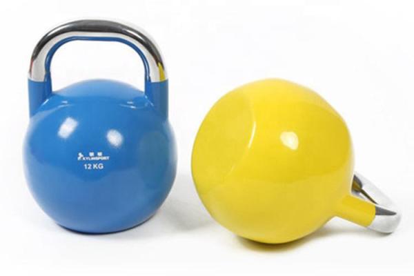 Adjustable Athletics Fitness Kettlebells Colorful Powder Coated Cast Iron Kettlebell