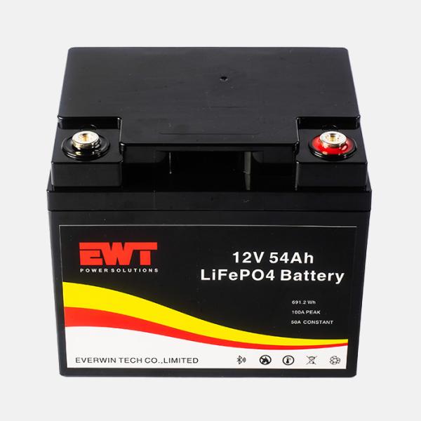 LiFePO4 Lithium Battery 12.8V 54Ah Lithium Iron Phosphate Battery Pack SLA replacement  lfp battery