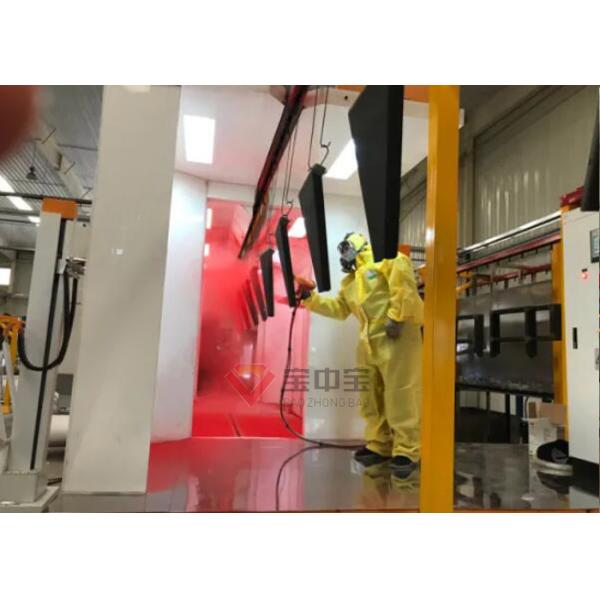 Ручная линия покрытия порошка для линии картины компонентов металла