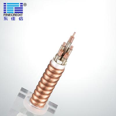 Cabo quadrado de YTTW BTTZ 300 Xlpe, cabo de cobre contínuo 3×185+2×95 da prova de fogo