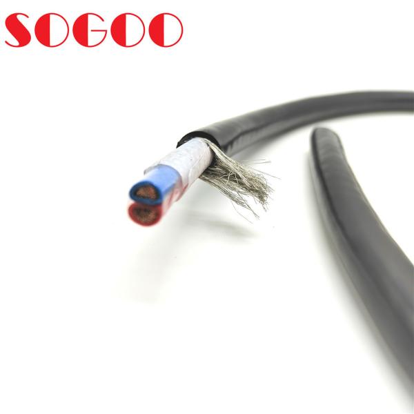 600V 2586 RRU Power Cable D Type 2x10AWG / 2x6mm² Shield For Outdoor