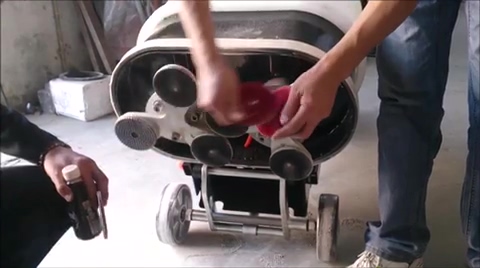 Конкретный полировщик пола с двойными дисками 1500RPM 550MM головы 6