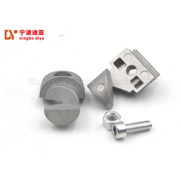 Inner Rotate Type Lean Tube Connector Zinc Plated Multi Connector