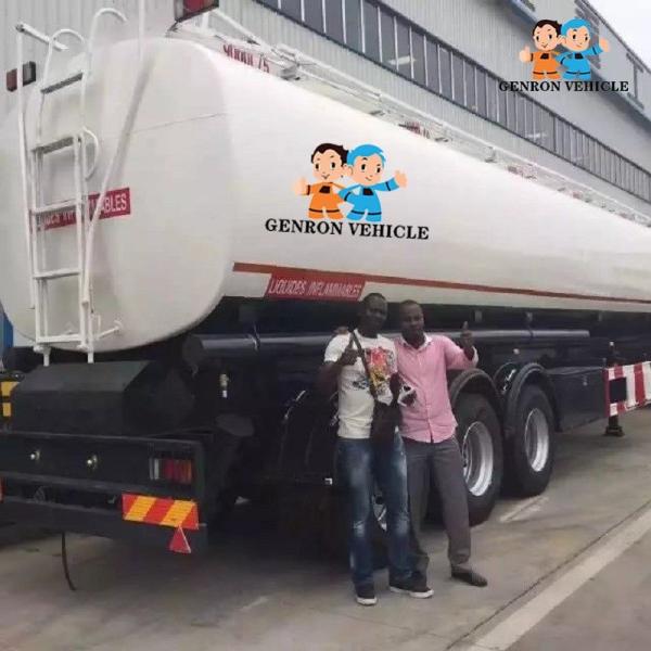 ABS Locking Air Suspension Storage FUWA 25m3 Water Tank Trailer