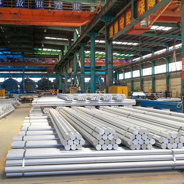 Industrial Aluminium Alloy Rod , T5 T6 T651 7075 Aluminum Round Bar