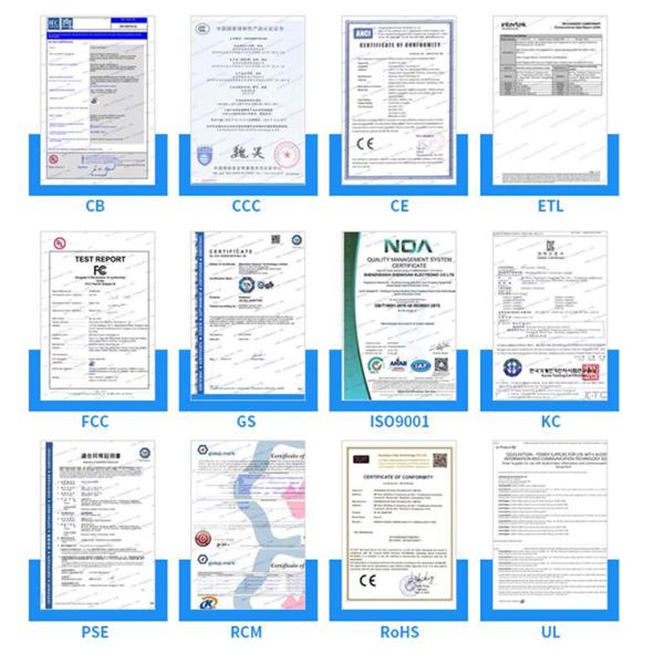 Переходник высокой эффективности IP44 12v ETL настольный для светов прокладки СИД
