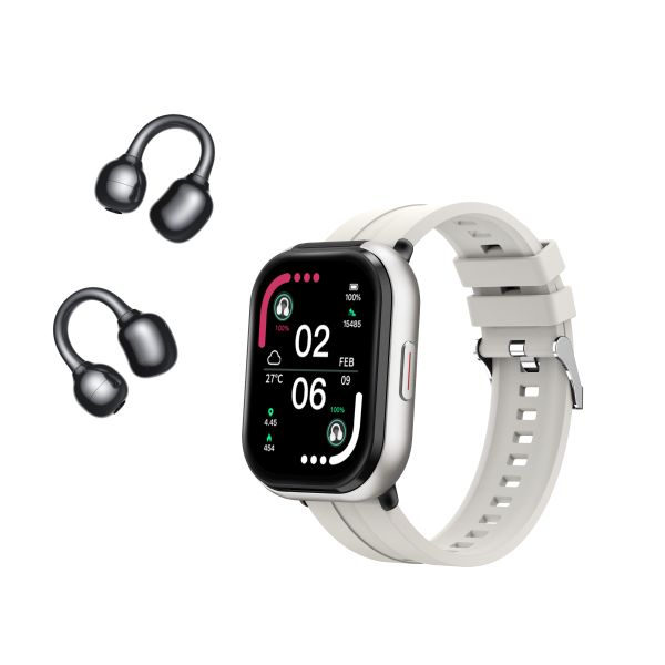 D12 Step Counter Smart Watch bluetooth 5.3 Calorie Tracker SmartWatch 2 In 1