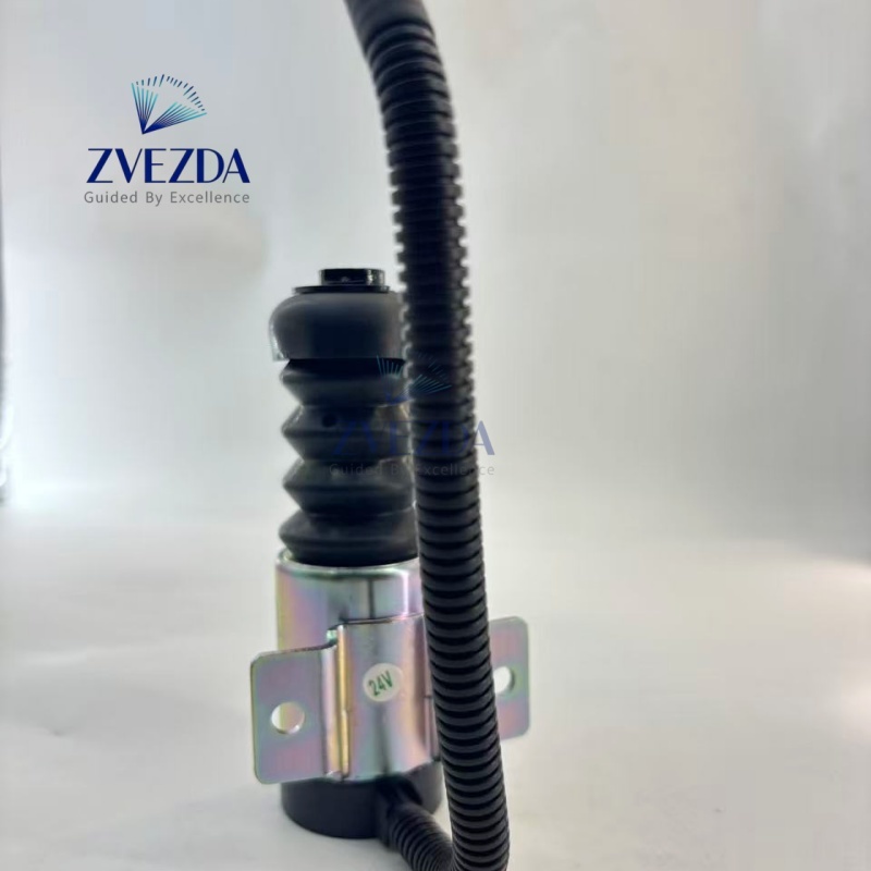 Stop Solenoid 04234303 ZVEZDA 24VDC For BF4M1012 BF6M1012 Engine