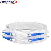 Le câble de décharge de câble de mode unique câble de décharge de fibre LC SC FC ST DIN UPC/APC SM 9/125 Duplex G652D Fibre 3m à 1000m
