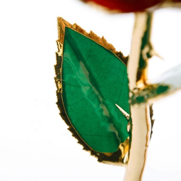 Anniversary Gifts 24k Gold Plated  Rose With  Gift Box Forever Gold Rose for Christmas ,valentine' s Day  Gifts