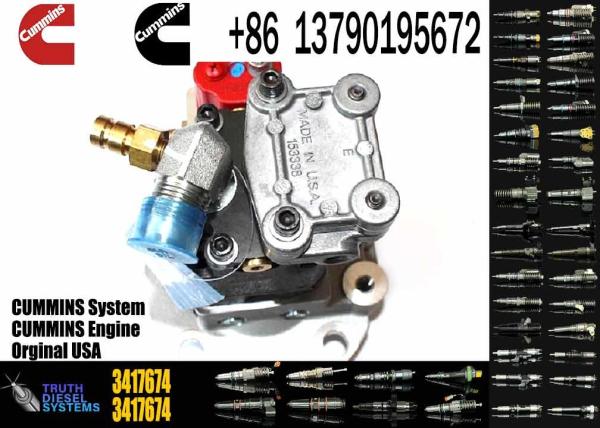 Cummins QSM11 M11 bomba de injeção de combustível 3417674 3090942 3417677 montagem para Cummins diesel caminhão motor