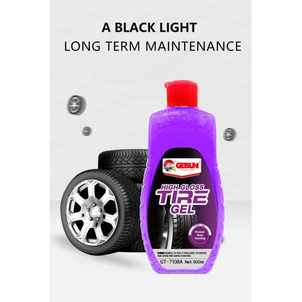 Waterproof Polymer Car Tire Gel Shine Bulk Anti Aging OEM