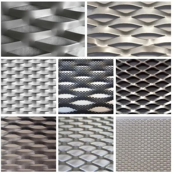 High Strength Heavy Duty Flattened Weather Resistant Expanded Metal Mesh for Construction Floor Grating Stair Tread Floor Concrete Brick Scaffolding