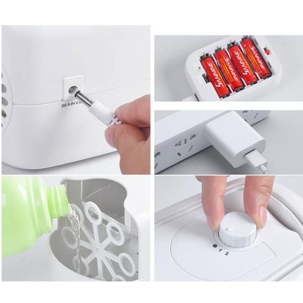 Unisex Children's Toy Electric Suitcase Bubble Machine Ideal for Wedding Stage Props
