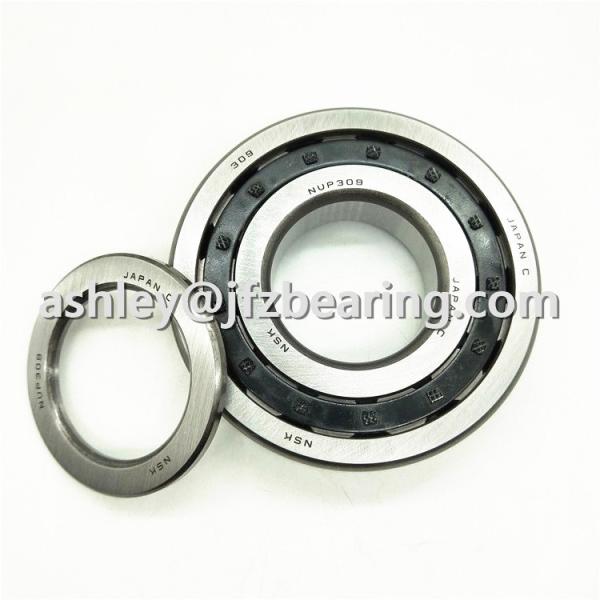 NSK Brand Logo NUP309-E-TVP2-C3 - FAG Cylindrical Roller Bearing - 45x100x25mm