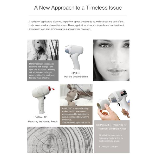 Ice Platinum Diode Laser Hair Removal Machine 1000W For Skin Rejuvenation