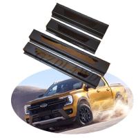 Bâti de porte latérale d'ABS de décoration de voiture de pièces d'auto pour Ford Ranger 2022