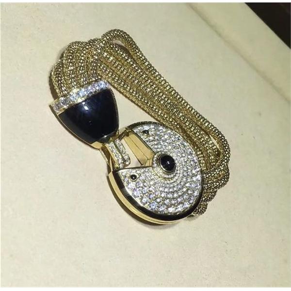 C Amulette luxury bracelet 18k gold  white gold yellow gold rose gold diamond Jewelry factory in Shenzhen, China