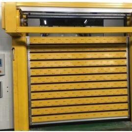 Industrial High Speed Spiral Door Sandwich Panel 70mm With Manual Release High-quality aluminum construction