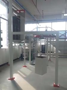 Línea de Pintura en Polvo Automatizada para Maquinaria Agrícola