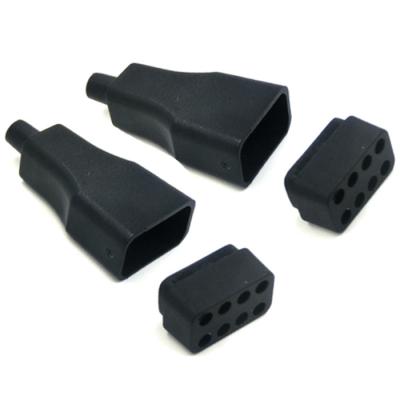 Manufacturer's direct selling multi-purpose black optical fiber fan out kit 8-core 2.0mm