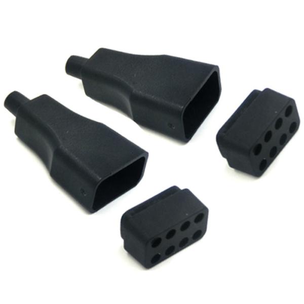 Manufacturer's direct selling multi-purpose black optical fiber fan out kit 8-core 2.0mm