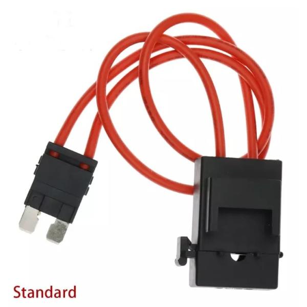 Car Modification ACC Fuse Box Standard Fuse Tap Power Socket Holder Extension