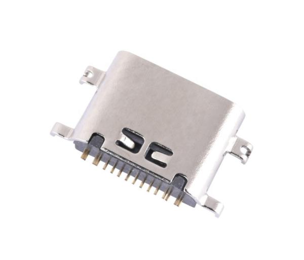 1.6mm 5A 16 Pin Usb C Female Connector Quick Charger