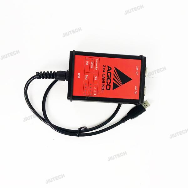 Scanner de diagnóstico agrícola pesado para AGCO CANUSB EDT Interface Ferramenta de diagnóstico eletrônico + portátil CF54