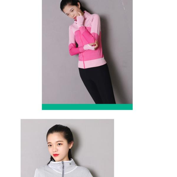 Обслуживание ODM OEM Hoodie застежка-молнии быстрых сухих женщин Richee атлетическое вверх