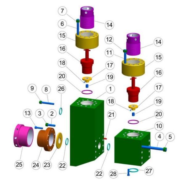 LEWCO W2215 MUD PUMP; LEWCO W2214 MUD PUMP; LEWCO WH1612 MUD PUMP, WH1312 MUD PUMP