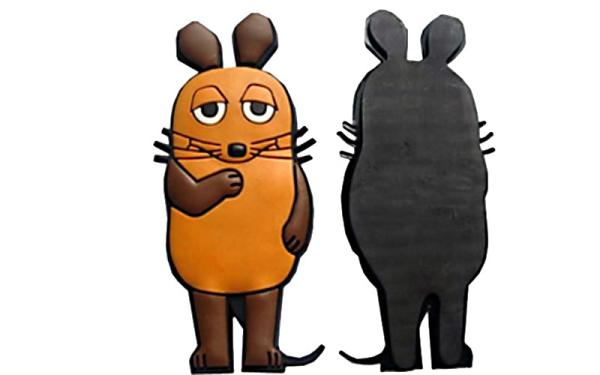 Promotional Gift Soft Fridge Magnets Cartoon Animal Shape Easy Carrying