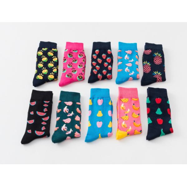 Fruit Style Women's Novelty Socks Snagging Resistance Any Logo Available