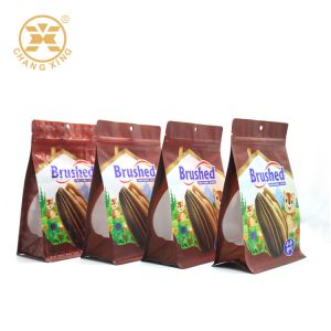 Упаковка еды Pistachos Bolsa 1kg Ziplockk высушенная кладет плоский нижний мешок в мешки