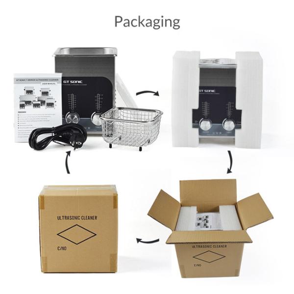 Танк уборщика 2L 150x140x100mm ванны столешницы 40kHz ультразвуковой