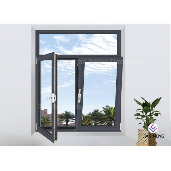 Two Way Opening Double Glazed Tempered Aluminium Tilt Turn Windows