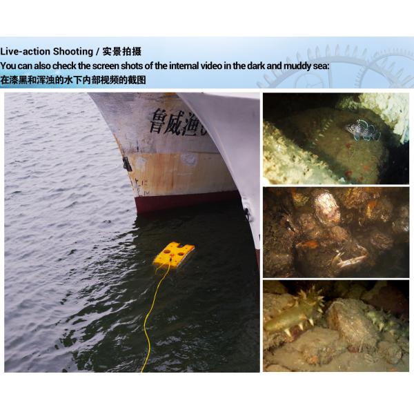 Underwater ROV,VVL-100,400M Cable,dams,rivers,lakes,sea,underwater inspection