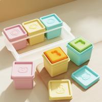 6 emballages de silicone contenant de la nourriture pour bébé 4 oz étanche pour les nourrissons enfants bébés, lave-vaisselle au micro-ondes