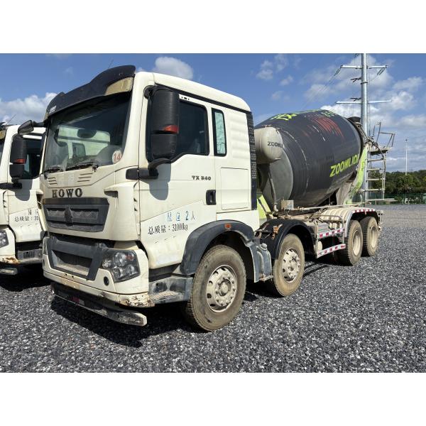 2020 Zoomlion Used Concrete Mixer Truck 12m3 Diesel HOWO