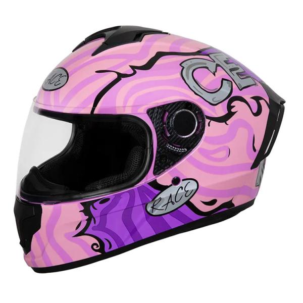 Customized Full Face Off Road Motorcycle Helmet with Dual PC Visor DOT Certified