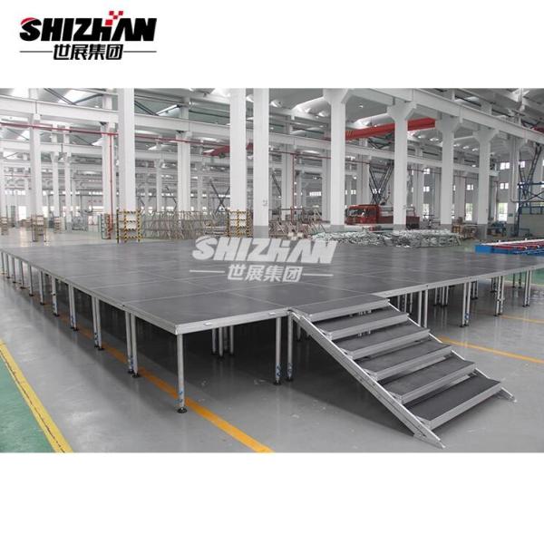 Portable Aluminum Leg Stage Height adjustable For Outdoor Event