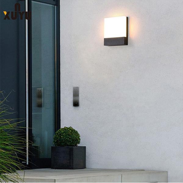 15w Ultra Thin Square Wall Mount Porch Light For Living Room
