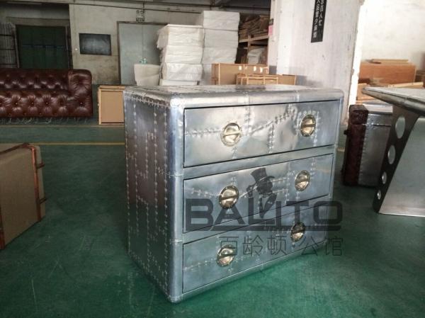 classical old style antique aluminium storage cabinet furniture