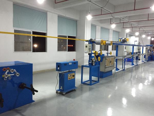 Insulation Wire And Cable Extrusion Machine , Pvc Cable Extruder Machine