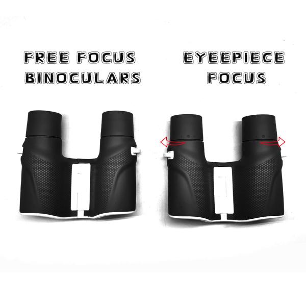 Hollyview 8x21 Small Pocket Binoculars With Bak4 Prism For Boys & Girls