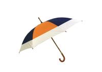Guarda-chuva de madeira personalizado do punho do gancho, punho curvado de madeira do guarda-chuva longo da vara