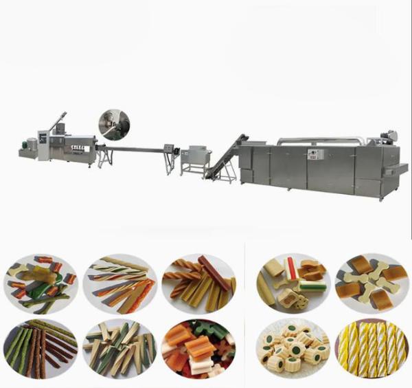Dental Care Dog Chewing Bones Pet Snack Food Extruder Processing Equipment